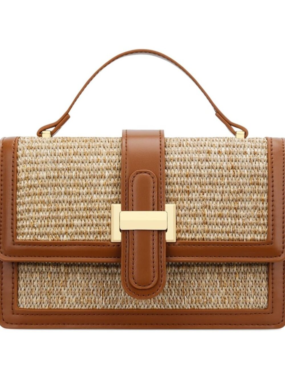 Crossbody Bag for Women, Top Handle Purse Small Designer Handbag